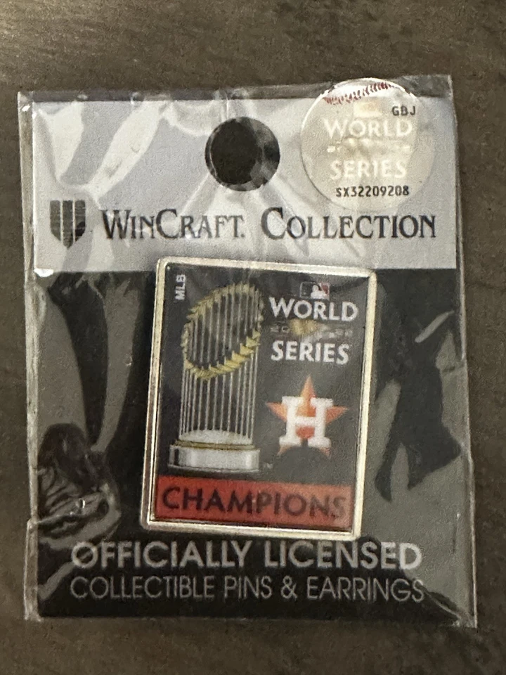 Булавка Houston Astros World Series MLB Champion Wincraft новая оригинальная упаковка - Изображение 1 из 1