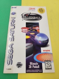 PRO-PINBALL  Manual Only (SEGA SATURN) NTSC-U/C