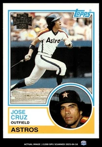 2002 Topps Archives #22 Jose Cruz Houston Astros - Foto 1 di 2