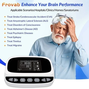 rTMS Therapiegerät Magnetstimulation Zuhause Klinik Autismus Gehirn Atrophie - Bild 1 von 17