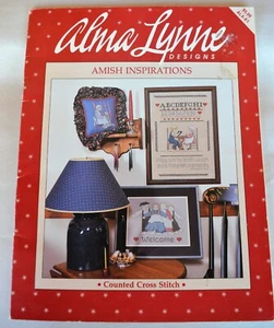 Cross Stitch Patterns Alma Lynne Designs AMISH INSPIRATIONS #ALX-61 11 Charts - Picture 1 of 12