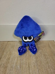 World of Nintendo Splatoon Blue Squid Plush 6" Jakks Pacific 2016 RARE NWT - Picture 1 of 2