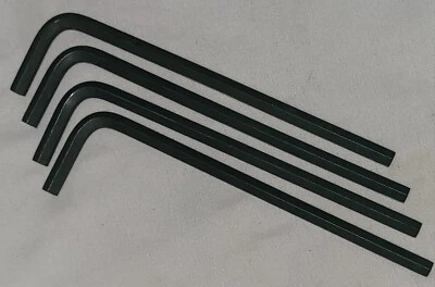 6mm Long Arm Hex Allen Wrench Heat Treated Unbrako Lot of 4 - Image 1 of 4