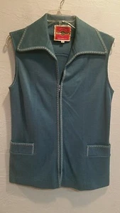 Ms Pioneer Wear Wollmischung blaue Weste Größe 14  - Bild 1 von 8