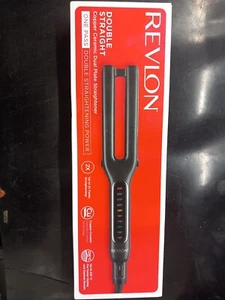 Revlon doppelt gerade Kupfer Keramik Doppelplatte Haarglätter RVST2204UK N - Bild 1 von 2