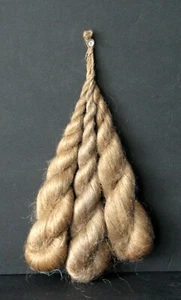 Antique skeins of Pennsylvania flax linen sewing weaving homespun millinery - Picture 1 of 4