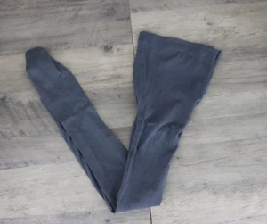 VINTAGE Winterails Womens Translucent Footed Pantyhose Tights Sz A-B Medium Gray - Picture 1 of 2