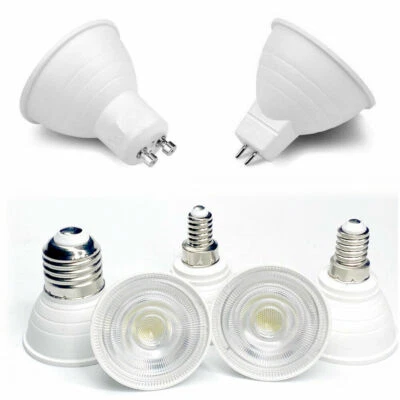 GU10 MR16 B22 E27 E14 Dimmable LED Light Bulb COB Spotlights Lamp for Home GL - Image 1 of 4