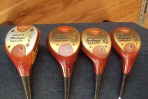 MacGregor Eye-o-matic oil hardened T85 1/2/3/4 woods True Temper regular steel - Picture 1 of 6