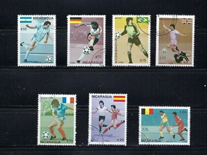 '' FUTBOLL DE NICARAGUA'' ''COPA MUNDIAL MÉXICO/86 {7} 1986 - Imagen 1 de 1