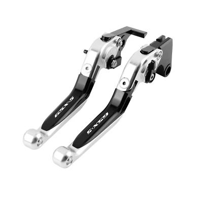 Para Suzuki GSXS750 2011-2019 Accesorios Plegable Extensible Freno Embrague Palanca h Foto 1 de 4