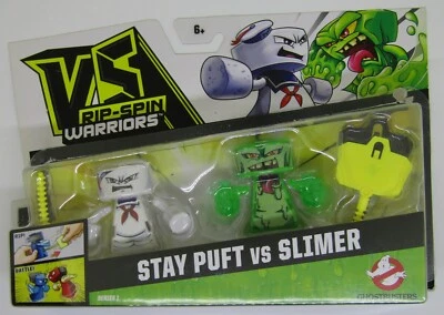 VS Rip-Spin Warriors Ghostbusters Stay Puft vs. Slimer - Damaged Packaging - Image 1 of 4