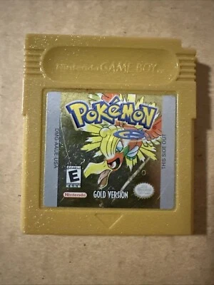 Authentic Tested Pokemon Gold Version Nintendo Game Boy Color 2000 Dry Battery - Image 1 of 4