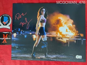 ¡FOTO FIRMADA 11x14 ROSA MCGOWAN AUTOGRAFIADA! ¡PLANETA TERROR! ¡AUTENTICIDAD BECKETT! ¡CEREZA! - Imagen 1 de 3