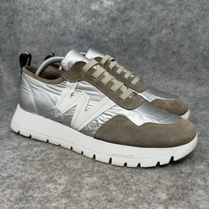 Sneakers Wonders Platform donna taglia 42 US 11 pelle metallizzata sportive moda - Foto 1 di 11