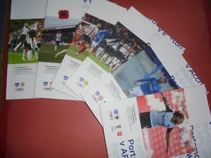 2021/22 PORTSMOUTH HOME PROGRAMMES CHOOSE FROM LIST (2022) - Picture 1 of 16