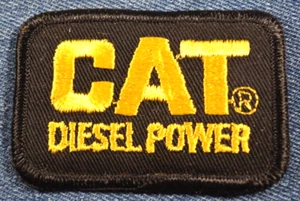 NOS 70s Original Vintage CAT Diesel Power 3" Patch Caterpillar Heavy Equipment - Picture 1 of 3
