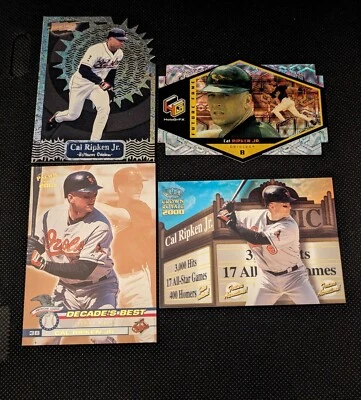 Revolution 1999 Cal Ripken Jr. Espina en el lado troquelado - más 3 cartas más 🔥 Foto 1 de 4