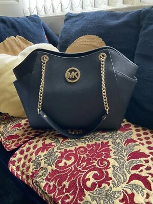 Michael Kors Black saffiano leather tote bag  VGC. - Image 1 of 4