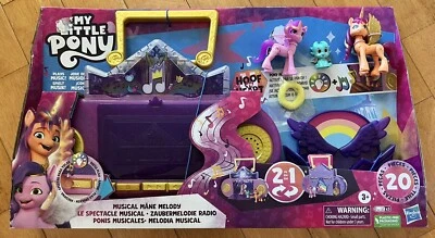 My Little Pony Musical Mane Melody Playset with 2 Pony Figures - Image 1 of 2
