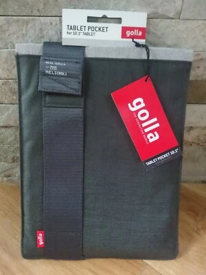 ORIGINAL Golla Gris Floral Manga Delgada 10.1" Estuche para Laptop Notebook Bolsillo Phyre  Foto 1 de 3