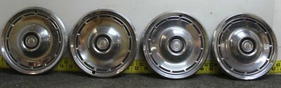 Juego de 4 tapacubos de 14" cubiertas de rueda OEM #387 1976-1977 Dodge Charger Aspen (2159) Foto 1 de 4