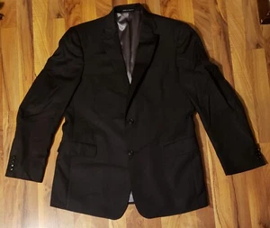 ABITO DA UOMO AUSTIN REED BLU SCURO GESSO 2 PEZZI LANA PELATA TAGLIA 42 L - Foto 1 di 5