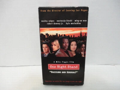 One Night Stand VHS 1997 New Line Wesley Snipes Robert Downey Jr - Image 1 of 4