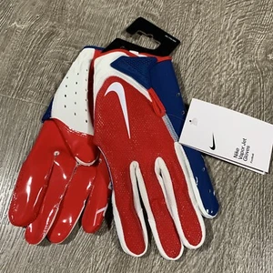 NIKE Vapor Jet 7.0 ADULT Football Gloves RED/BLUE, XXL - Picture 1 of 4