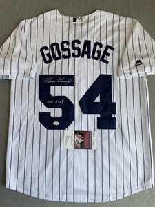 YANKEES- GOOSE GOSSAGE AUTOGRAPH #54 COOPERSTOWN COLLECTION JERSEY JSA AM66025 - Picture 1 of 5