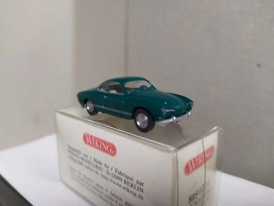 VW Karmann Ghia Coupé . Verde . Wiking 805 02 24 . Escala 1/87 - Imagen 1 de 4