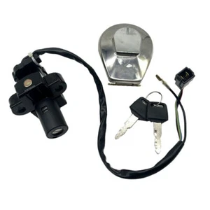Ignition Switch Fuel Gas Cap Lock Key Set For 1984-1987 Honda Shadow 700 VT700C - Picture 1 of 9