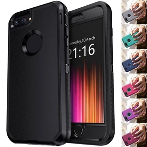 For Apple iPhone 8 / 8+ / 8 Plus Protective Case Hybrid Rugged Hard Phone Cover - Picture 1 of 54