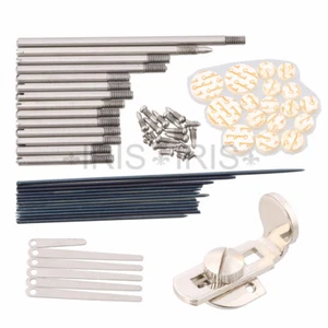 Set Clarinet Repair Parts Screws Key Shaft Parts Pads Needle Rest - Picture 1 of 7