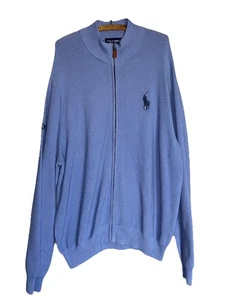 Polo Golf Ralph Lauren Herren XXL Full-Zip Jacke Pullover gesticktes Logo Pony - Bild 1 von 10