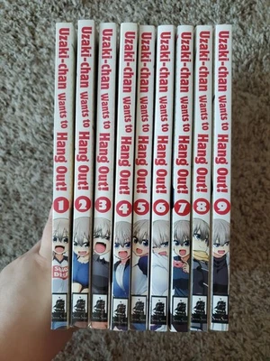 Manga Uzaki-Chan Wants to Hang Out Vols 1-9 de Take Seven Seas Seinen Shonen Foto 1 de 4