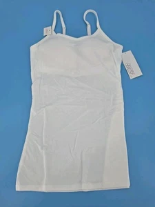 Camisa sin mangas/cami blanca Gilligan & Omalley con sujetador incorporado para mujer talla grande - Imagen 1 de 4
