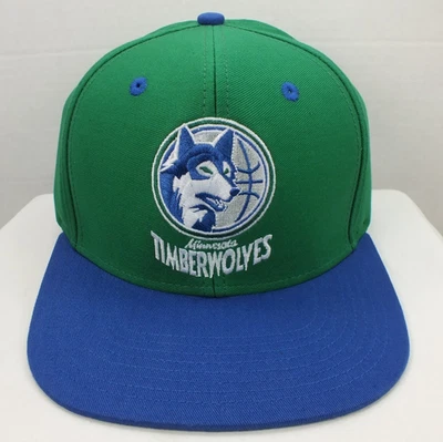 MINNESOTA TIMBERWOLVES ADIDAS SNAPBACK CAP HAT NBA ADULT OSFM NWT - Image 1 of 4