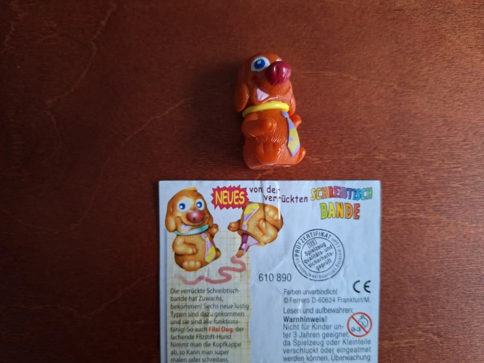 Ü-Ei Neues von der verrückten Schreibtischbande D 2003 Filz Dog 610 890 - Bild 1 von 1