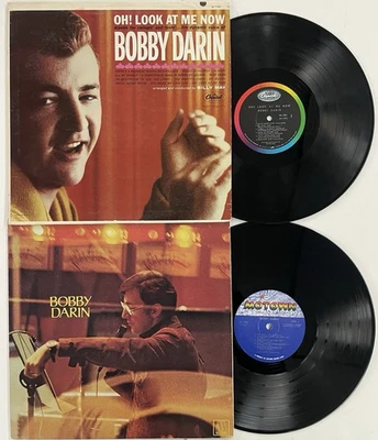 Lot of 2 BOBBY DARIN LP Vinyl EX/VG Look At Me Now 1962 +Self-titled Motown 1972 - Image 1 of 2