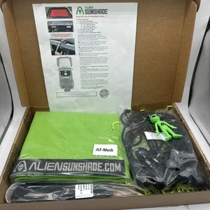 Alien Sunshade Jeep Sahara Rubicon Wrangler JLF Green - Picture 1 of 4