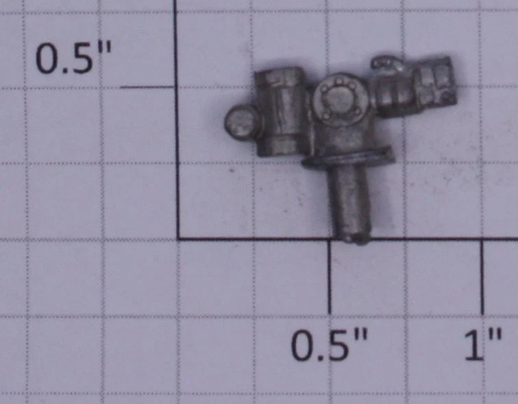 Varney C-093 Plata Triple Válvula Metal Fundición (1) Foto 1 de 1
