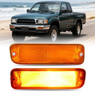 左右转向信号灯套装适用于丰田塔科马 4WD 95-97 DLX RWD 98-2000 — 第 1/4 张图片