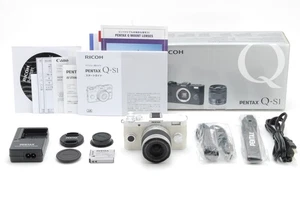 Pentax Q-S1 weiß Digitalkamera RICOH 02 Objektiv Kit [Top neuwertig in/Box] aus Japan - Bild 1 von 9