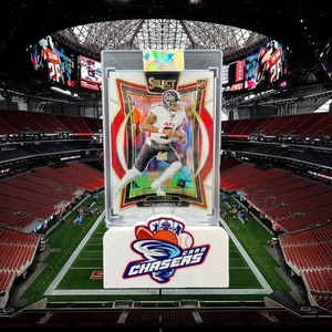 Panini Select 2024 - Concourse Michael Penix Jr. #80 White Shock Prizm/199 (RC) - Imagen 1 de 3