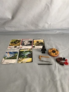 Lego Set 2170 Cole DX NINJAGO 100% Completo con 5 Cartas Spinjitzu Spinners - Imagen 1 de 6