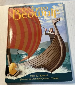 The Hero Beowulf, Eric Kimmel, Shearwater Books, HC & DJ 2005 - Picture 1 of 9