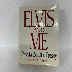 Elvis And Me Book Priscilla Beaulieu Presley HC/DJ 1St Edition 1985 Rare Photos - Picture 1 of 7