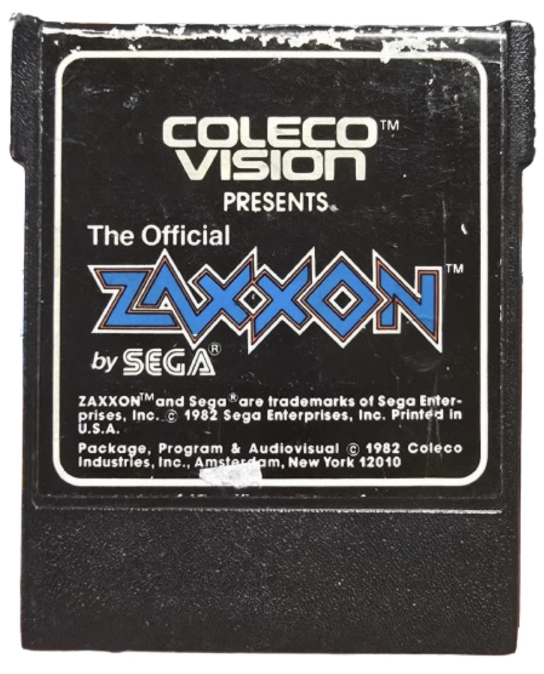 Zaxxon (ColecoVision) Video Game By Sega, Tested & Working! - Image 1 of 1