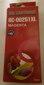 new Magenta Ink Cartridge RC-00251 XL Canon PIXMA MG5420 MG6320 IP7220 UNOPENED - Bild 1 von 6